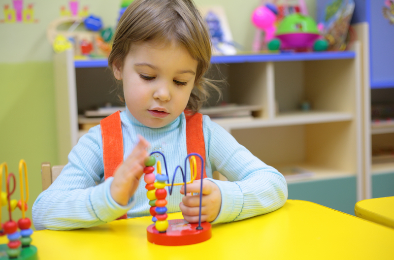 For the first time in kindergarten! () For the first time in kindergarten!