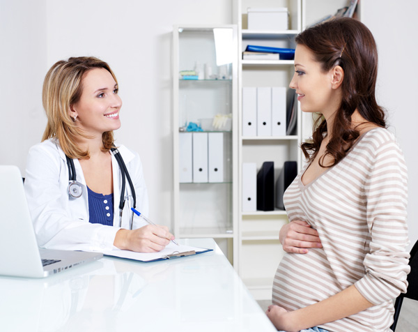 In a prominent place (vaginal discharge) () In a prominent place (vaginal discharge)