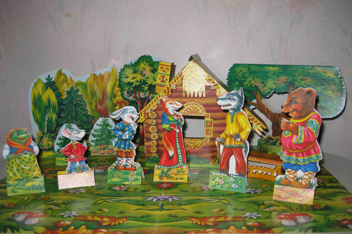 How to revive a fairy tale: puppet theater on the table () How to revive a fairy tale: puppet theater on the table